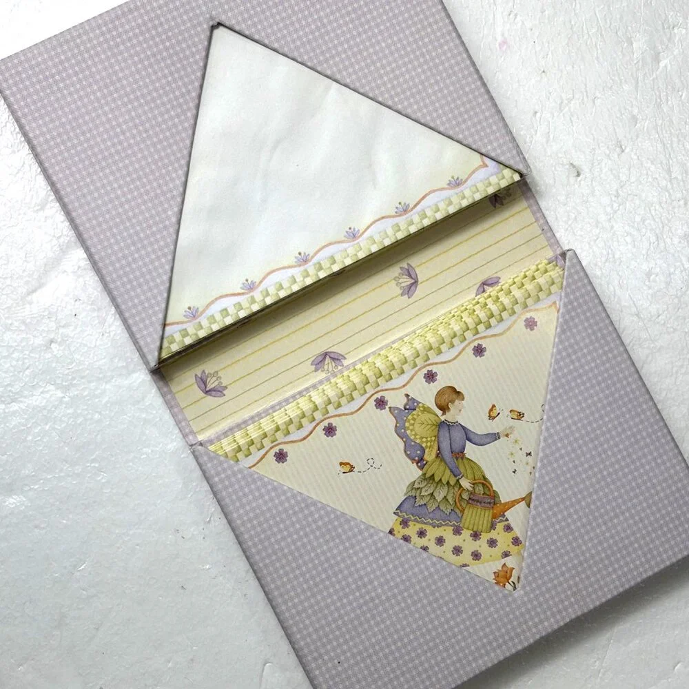 Debbie Mumm Garden Angels Collectible Blank Notecards Vtg 2003